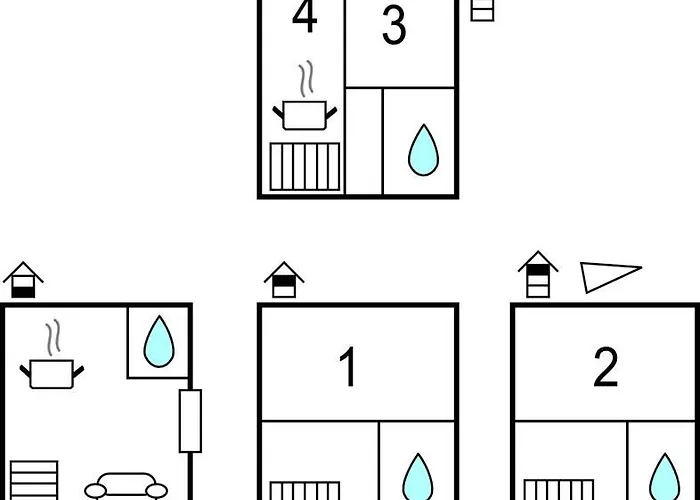 Holiday home Beautiful In With Kitchen